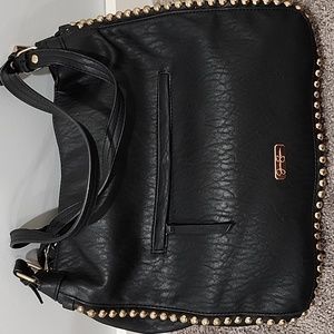 JESSICA SIMPSON CAMILLE FOUR POSTER BAG, COLOR METEORITE